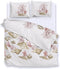 Zohome Guscio Dekbedovertrek - 100% Katoen-Satijn - 200x220-NL-BE - Beige