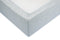 Zohome Hoeslaken Lino - Onderlaken 1 persoons - 90x200 - 100% Katoen - Groen