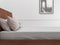 Zohome Hoeslaken Lino - Onderlaken 1 persoons - 90x200 - 100% Katoen - Grijs