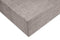 Zohome Hoeslaken Lino - Onderlaken 1 persoons - 90x210-220 - 100% Katoen - Bruin