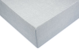Zohome Hoeslaken Lino - Onderlaken 1 persoons - 90x210-220 - 100% Katoen - Groen