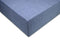 Zohome Hoeslaken Lino - Onderlaken 1 persoons - 90x210-220 - 100% Katoen - Blauw