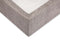 Zohome Hoeslaken Lino - Onderlaken 1 persoons - 90x210-220 - 100% Katoen - Bruin