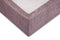 Zohome Hoeslaken Lino - Onderlaken 1 persoons - 90x210-220 - 100% Katoen - Rood