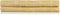 Zohome Hoeslaken Lino - Onderlaken 1 persoons - 90x210-220 - 100% Katoen - Geel