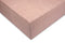 Zohome Hoeslaken Lino - Onderlaken voor tweepersoonsbed - 140x200 - 100% Katoen - Roze