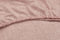Zohome Hoeslaken Lino - Onderlaken voor tweepersoonsbed - 140x200 - 100% Katoen - Roze
