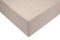 Zohome Hoeslaken Lino - Onderlaken voor tweepersoonsbed - 160x200 - 100% Katoen - Beige