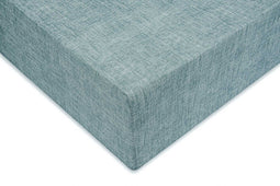 Zohome Hoeslaken Lino - Onderlaken voor tweepersoonsbed - 160x200 - 100% Katoen - Groen