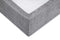 Zohome Hoeslaken Lino - Onderlaken voor tweepersoonsbed - 160x200 - 100% Katoen - Antraciet