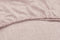 Zohome Hoeslaken Lino - Onderlaken voor tweepersoonsbed - 180x210-220 - 100% Katoen - Beige
