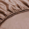 Zohome Hoeslaken Satinado - Onderlaken 1 persoons - 90x200 - 100% Katoen-Satijn - Roze