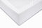 Zohome Hoeslaken Satinado - Onderlaken 1 persoons - 90x200 - 100% Katoen-Satijn - Wit