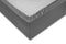 Zohome Hoeslaken Satinado - Onderlaken 1 persoons - 90x200 - 100% Katoen-Satijn - Antraciet