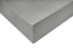 Zohome Hoeslaken Satinado - Onderlaken 1 persoons - 90x210-220 - 100% Katoen-Satijn - Grijs