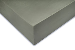 Zohome Hoeslaken Satinado - Onderlaken 1 persoons - 90x210-220 - 100% Katoen-Satijn - Groen