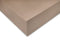 Zohome Hoeslaken Satinado - Onderlaken 1 persoons - 90x210-220 - 100% Katoen-Satijn - Bruin