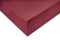 Zohome Hoeslaken Satinado - Onderlaken 1 persoons - 90x210-220 - 100% Katoen-Satijn - Rood