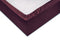Zohome Hoeslaken Satinado - Onderlaken 1 persoons - 90x210-220 - 100% Katoen-Satijn - Paars