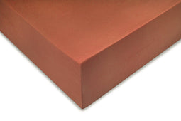 Zohome Hoeslaken Satinado - Onderlaken voor tweepersoonsbed - 160x200 - 100% Katoen-Satijn - Oranje