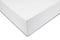 Zohome Hoeslaken Satinado - Onderlaken voor tweepersoonsbed - 160x200 - 100% Katoen-Satijn - Wit