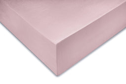 Zohome Hoeslaken Satinado - Onderlaken voor tweepersoonsbed - 160x200 - 100% Katoen-Satijn - Roze
