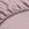Zohome Hoeslaken Satinado - Onderlaken voor tweepersoonsbed - 160x200 - 100% Katoen-Satijn - Roze