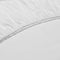 Zohome Hoeslaken Satinado-topper - Onderlaken voor tweepersoonsbed - 140x200 - 100% Katoen-Satijn - Wit