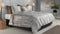 Zohome Ihime Dekbedovertrek - Lits-jumeaux - Flanel - 260x200-220cm - Natural