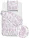 Zohome Indiano Dekbedovertrek - 100% Katoen-Perkal - 140x220 - Roze