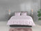 Zohome Indiano Dekbedovertrek - 100% Katoen-Perkal - 140x220 - Roze