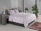 Zohome Indiano Dekbedovertrek - 100% Katoen-Perkal - 200x220-NL-BE - Roze