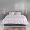 Zohome Indiano Dekbedovertrek - 100% Katoen-Perkal - 200x220-NL-BE - Roze