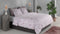 Zohome Indiano Dekbedovertrek - 100% Katoen-Perkal - 200x220-NL-BE - Roze