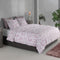 Zohome Indiano Dekbedovertrek - 100% Katoen-Perkal - 240x220 - Roze