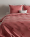 ZoHome Jennifer Dekbedovertrek - Lits-jumeaux - Katoen - 240x200-220cm - Rood