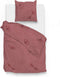 ZoHome Jennifer Dekbedovertrek - Lits-jumeaux - Katoen - 240x200-220cm - Rood