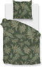 Zohome Joann Dekbedovertrek - Eenpersoons - Flanel - 140x200-220cm - Groen