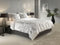 Zohome Judy Dekbedovertrek - Lits-jumeaux - Katoensatijn - 240x200-220cm - Wit