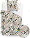 Zohome Jun Dekbedovertrek - Eenpersoons - Katoensatijn - 140x200-220cm - Natural
