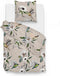 Zohome Jun Dekbedovertrek - Tweepersoons - Katoensatijn - 200x200-220cm - Natural