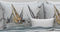 Zohome Kacie Dekbedovertrek - Tweepersoons - Katoensatijn - 200x200-220cm - Blauw