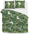 Zohome Kelly Dekbedovertrek - Eenpersoons - Katoensatijn - 140x200-220cm - Groen