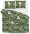 Zohome Kelly Dekbedovertrek - Lits-jumeaux - Katoensatijn - 260x200-220cm - Groen