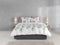 Zohome Kolie Dekbedovertrek - 100% Katoen-Satijn - 140x220 - Wit
