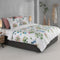 Zohome Kolie Dekbedovertrek - 100% Katoen-Satijn - 140x220 - Wit
