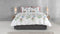 Zohome Kolie Dekbedovertrek - 100% Katoen-Satijn - 200x220-NL-BE - Wit