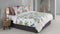Zohome Kolie Dekbedovertrek - 100% Katoen-Satijn - 240x220 - Wit