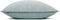 Zohome Kussensloop Lino - Kussenhoes van 50x50 cm - 1 stuk - 100% Katoen - Blauw
