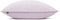 Zohome Kussensloop Lino - Kussenhoes van 50x50 cm - 1 stuk - 100% Katoen - Paars